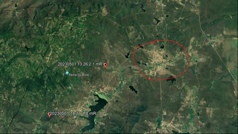 Tremores foram registrados no Distrito de Itapebuçu, na zona rural