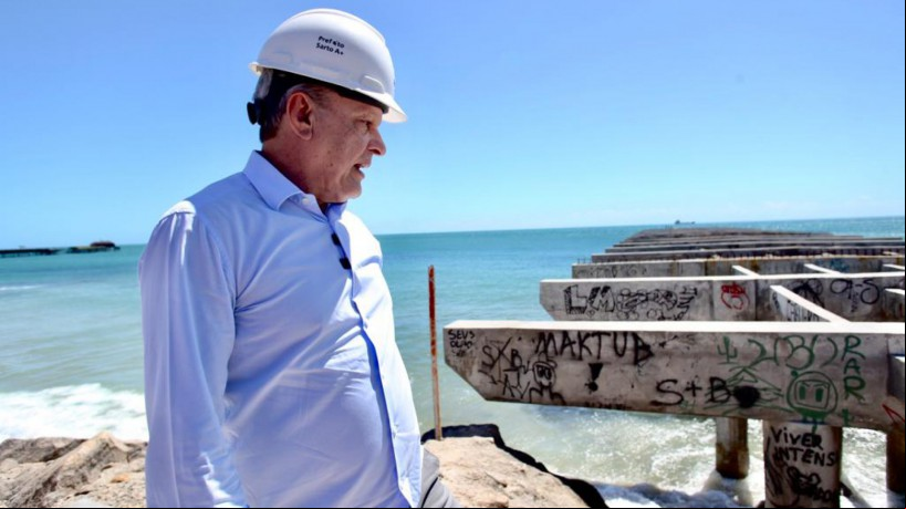 Prefeito José Sarto (PDT) afirmou que a Prefeitura tem recursos para finalizar a requalificação da Ponte dos Ingleses