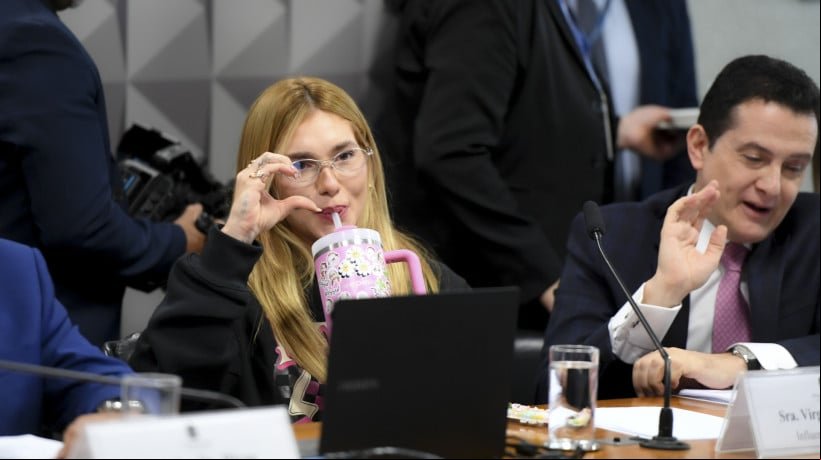 Apresentadora, influenciadora e empresária Virginia Fonseca em depoimento à I das Bets 