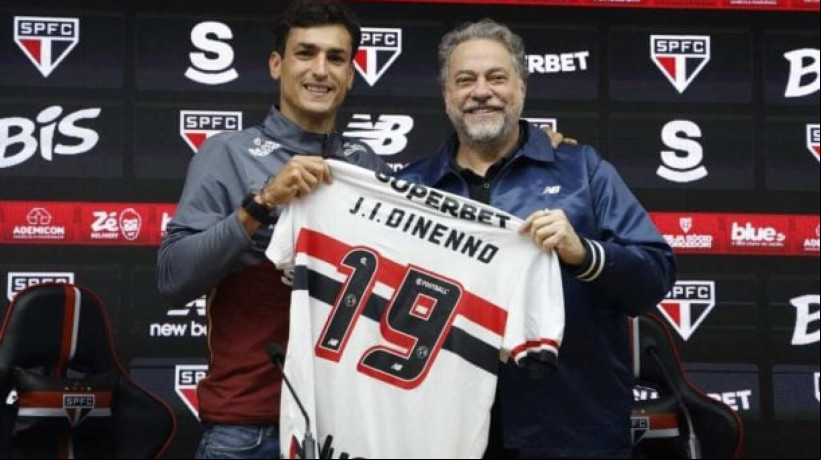 Argentino assinou com o Tricolor até o final do ano e já pode fazer sua estreia nesta quinta (12/6), contra o Vasco, no Morumbis 